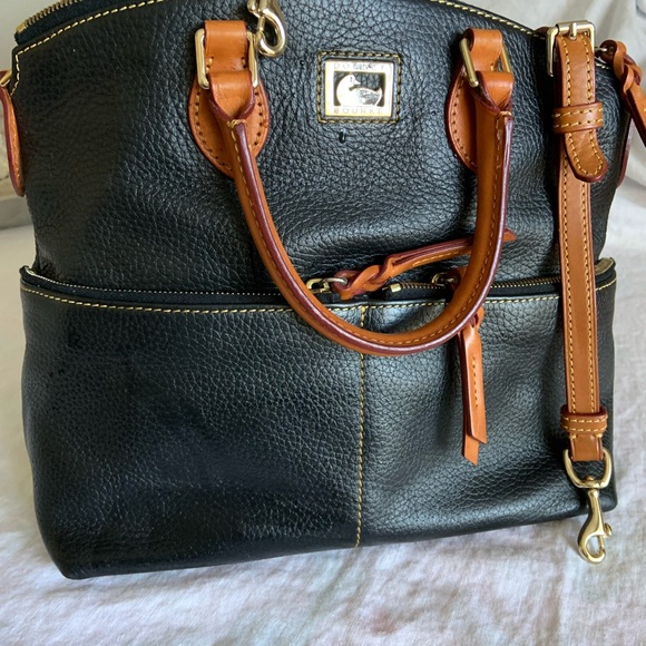 Dooney & Bourke Handbags - Dooney and Bourke pebbled Italian leather cross body and satchel